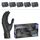 1000 Stück (10x100) ARNOMED Einweghandschuhe Schwarz, Einmalhandschuhe XL, Nitril Handschuhe Einweg, Nitrilhandschuhe puderfrei, Gummihandschuhe Einweg, Schutzhandschuhe Nitril in XS, S, M, L, XL, XXL