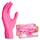 400x ARNOMED Einweghandschuhe Pink (4x100 Stück), Einmalhandschuhe L, Nitril Handschuhe Einweg, Nitrilhandschuhe puderfrei, Gummihandschuhe Einweg Schutzhandschuhe Handschuhe Nitril in XS, S, M, L, XL
