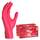 400x ARNOMED Einweghandschuhe Rot (4x100 Stück), Einmalhandschuhe L, Nitril Handschuhe Einweg, Nitrilhandschuhe puderfrei, Gummihandschuhe Einweg, Schutzhandschuhe, Handschuhe Nitril XS, S, M, L, XL