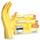 200x ARNOMED Einweghandschuhe Gelb (2x100 Stück), Einmalhandschuhe L, Nitril Handschuhe Einweg, Nitrilhandschuhe puderfrei, Gummihandschuhe Einweg, Schutzhandschuhe, Handschuhe Nitril in XS, S, M, L