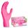 400x ARNOMED Einweghandschuhe Pink (4x100 Stück), Einmalhandschuhe M, Nitril Handschuhe Einweg, Nitrilhandschuhe puderfrei, Gummihandschuhe Einweg Schutzhandschuhe Handschuhe Nitril in XS, S, M, L, XL