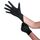Einweghandschuhe Schwarz Latex, Einmalhandschuhe M, 100 Stück, puderfrei, Handschuhe Einweg, Latexhandschuhe Schwarz, in Größe S, M, L & XL verfügbar