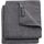 Brabantia Mikrofaser Geschirrhandtuch (2er Set), Dunkelgrau, 30 x 30 cm