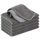 VIVOTE Microfaser Spültücher Spüllappen Waschbar Geschirrtücher Mit Poly-Mesh-Scheuerseite Abwaschtücher Küche Haushaltstücher Lappen Küche,6 Stück,20cmx20cm (Grau)