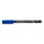 STAEDTLER permanent Marker Lumocolor, blau, Linienbreite ca. 1,0 mm, wisch- und wasserfest, Made in Germany, nachfüllbar, lange Lebensdauer, 10 blaue Universalstifte im Kartonetui, 317-3