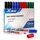 Whiteboard Marker,12 Marker Stifte,Trocken Abwischbar, Rundspitze 3mm,4 Farben Whiteboard Stifte Rundspitze Set Perfekt für Zuhause Schule Büro12er Pack