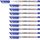 STABILO - Folienstift - OHPen universal - wasserlöslich fein - 10er Pack - blau