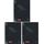 BRUNNEN Collegeblock Premium Student Colour Code | A4, Lineatur 27, 80 Blatt, onyx (A4 (Packung mit 3))
