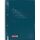 BRUNNEN Collegeblock Premium Student Colour Code | A4, Lineatur 28, 80 Blatt, denim
