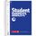 BRUNNEN Collegeblock Student | A5, Lineatur 4, 80 Blatt, blau