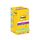 Post-it Super Sticky Notes Cosmic Collection, Packung mit 12 Blöcken, 90 Blatt pro Block, 76 mm x 76 mm, Türkis, Grün, Pink - Extra-stark klebende Notizzettel für Notizen und To-Do-Listen