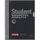 vBRUNNEN 1067928190 Notizblock/Collegeblock Student Colour Code (A4 kariert, Lineatur 28, 90 g/m², 80 Blatt) schwarz (schwarz, A4 | 10er Pack)