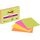 Post-it Super Sticky Meeting Notes, Packung mit 4 Blöcken, 45 Blatt pro Block, 203 mm x 152 mm, Farben: Grün, Pink, Gelb, Orange - Extra-stark klebende Notizzettel für To-Do-Listen und Erinnerungen