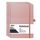 Mlife 3 Pack A6 Klein Journal Notizbuch, 192 Seiten, A6 Notizbücher Mini Hardcover mit elastischem Verschlussband und Falttasche (Rosa)…
