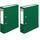 Herlitz 5480504 Ordner maX.file protect A4, Grün, 8 cm (Packung mit 2)