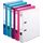 Herlitz 9942681 Ordner maX.file protect A4 8cm PP-Kunststoffbezug/Papier (Zusatzfarben, 5cm | 5er Pack)