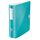Leitz Qualitäts-Ordner 180° Active WOW, A4, Breit, Abgerundeter Rücken, 8,2 cm breit, Gummibandverschluss, Leichtes Polyfoam, Plastik-Ordner, WOW Serie, Eisblau, 11060051
