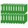 Leitz Qualitäts-Ordner 180° Plastik, 20er Pack, A4, Schmal, Hellgrün, 5,2 cm Rückenbreite, PP-laminierter Einband, 10155050, hellgrun, 50mm