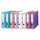 Exacompta 53084E 10er Pack Premium PVC-Ordner Prem´Touch Pastell. 7 cm breit DIN A4 Ringordner Aktenordner Briefordner Büroordner Plastikordner Schlitzordner farbig sortiert