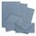 150x Briefpapier Set DIN A4 mit DIN Lang Briefumschlägen, Nassklebung - Graublau - mattes Schreibpapier mit Kuverts - FarbenFroh by GUSTAV NEUSER