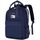 LOVEVOOK Rucksack Damen Groß, 17 Zoll Laptop Schulrucksack Teenager mit Laptopfach, Elegant Schultasche Tagesrucksäcke Handgepäck Rucksack für Uni Reise Arbeit, Marineblau