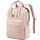 LOVEVOOK Damen Rucksack, 15,6 Zoll Laptop Schulrucksack Teenager Mädchen mit Laptopfach, Wasserdicht Cityrucksack Reiserucksack Modern, Elegant Lehrertasche Backpack Women für Freizeit Reise, Rosa