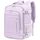 KLOSTAIN Handgepäck Rucksack 40x20x25 für Ryanair und Eurowings Rucksack Travel Backpack Bag Klein Reiserucksack Tasche für Flugzeug - Schulrucksack für Damen, Herren, Teenager, Lichtlila