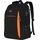 MATEIN Business Laptop Rucksack 15,6 Zoll Reise Laptoptasche mit USB Ladeanschluss Wasserabweisend Daypack Arbeit College Computer Herren Damen, Schwarzorange