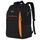 MATEIN Schulrucksack Teenager, Laptop Rucksack 17,3 Zoll Schulrucksack Jungen, Laptoptasche mit USB Ladeanschluss für Arbeit, Reisen, Wanderrucksack, Schulanfang, Essential Bag Damen, Schwarzorange
