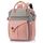 Rucksack Damen für Schule Laptop Rucksack 17,3 Zoll Schulrucksack Mädchen Teenager Daypack wasserdichte mit USB-Ladeanschluss Tablet für Universität, Reisen, Frauen Rosa