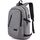 WENIG Laptop Rucksack Herren,17 Zoll Laptop Anti Diebstahl Rucksack Tasche Schulrucksack Business Notebook Rucksack Wasserdicht mit USB,Geschenk für Männer,Arbeit Reisen Schüler Jungen Teenager Grau