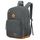 KEOFID Laptop Rucksack für Herren Damen, Großer Schulrucksack für Jungen, Mädchen und Teenager, Anti-Diebstahl Computer Rucksack, 15,6 Zoll Laptop, Handgepäck Rucksack(Grau19inches)