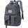 FIORETTO schulrucksack Teenager Mädchen Damen Schulranzen Schultasche School Bag Rucksack Schule 14" Laptopfach, Wasserabweisend & Leicht Dunkelgrau
