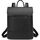 Myhozee Rucksack Damen Cityrucksack - Elegant Rucksacktasche PU Leder Anti Diebstahl Daypack Damenrucksack mit Laptopfach 14 Zoll Tasche Backpack Wasserdicht Schulrucksack für Ausflüge Reise Schwarz