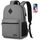 YAMTION Rucksack Herren Schulrucksack Jungen Teenager,Rucksack Damen Schulranzen Mädchen Schultasche Mädchen Teenager Rucksack Schule für Uni Büro Reise Studium,USB Ladeanschluss