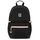 AUDETIC Schulrucksack Mädchen und Jungen Teenager Schwarz Rosa - Flex - Rucksack Damen & Herren mit 16 Zoll Laptop Fach für Schule & Freizeit - Wasserabweisend