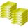 HAN Briefablage Klassik, 10 STÜCK Schreibtisch Organizer, Bürobedarf, Ablagefächer, Büromaterial, Briefkorb, Dokumentenablage, bis Format A4/C4, 1027-X-50, Lemon