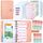 Budget Planner Deutsch, Binder - Bugetplaner Startset Finanzplaner, A6 Rosa Budget Planer Umschlagmethode, Budgetplaner Geld Sparbuch mit Folien für Geld Sparen Money Organizer Spar Challenge Buch