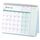 Tischkalender 2026 - Kalender 2026, 12 Monatskalender von Januar 2026 bis Dezember 2026 mit 53 To-Do-Memo-Seiten Pocket Large Typografie Home Office Schule 26,5 x 21,5 x 8,5 cm