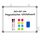 DOLLAR BOSS Whiteboard Magnetisch, Whiteboard Klein 30X40CM Magnettafel A3 Magnetpinnwand mit 2 Stifte, 8 Magnete and 1 White board Radiergummi, aufhängen, keine Bohrung