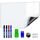WEINIDASI Magnetisch Whiteboard Folie, 50×100cm Magnettafel Selbstklebend Weißwandtafel Folie, mit Neuer Schmutzabweisender Technologie, Abwischbare Tafel, Kinderzeichnung, Schule, Büro, Zuhause