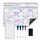 Amazon Basics Magnetische, trocken abwischbare WhiteboardFolie, Kalender, 30,5 cm x 43,2 cm, Weiß