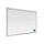 ALLboards Magnetisches Whiteboard, Ceramic Emaillierte Oberfläche 100x80cm Magnettafel mit Alurahmen Premium EXPO, Trocken Abwischbar, Projektionswand