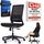 VALKENSTOL M2 Bürostuhl Ergonomisch ohne Armlehne und ohne Kopfstütze für maximale Bewegungsfreiheit, Rückenfreundliche Bürostühle, bequemer Schreibtischstuhl für Büro und Home Office Chair
