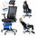 VALKENSTOL M3 Pro Bürostuhl Ergonomisch Testsieger 3D verstellbare Armlehnen, Schreibtischstuhl mit Lendenwirbelstütze Rückenschonend, Office Chair Bürostühle Verstellbare Sitztiefe gesundes Sitzen