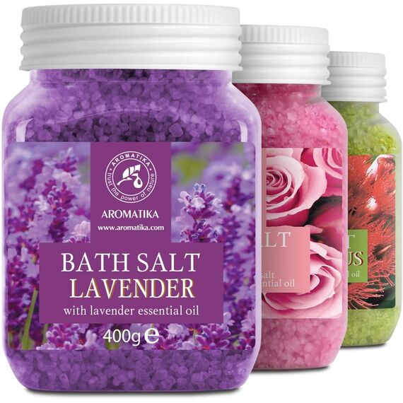 Bademeersalz Set Meersalz 3x400g Salz Geschenkset