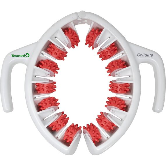 TESMED Cellulite Massagegerät – Manuell, Dreifachwirkung, Hautstraffung, Made in Italy - 	Rose, Farbe: Rose