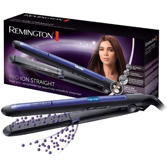 Remington Pro-Ion Glätteisen S7710 – Haarglätter mit Ionen-Technologie & Keramikbeschichtung
