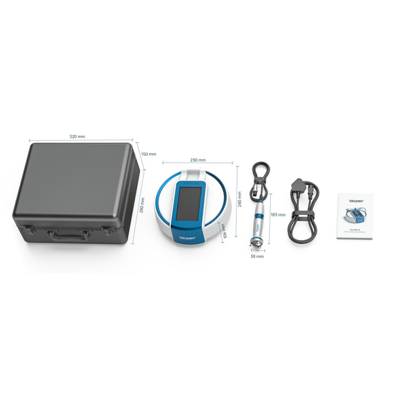 Bio Pen T6 4 in1 RF + EMS + Blaues Lichttherapie + 360 Rotationsmassage Hautlifting- und Anti-Aging Schönheitsgerät, 5 image