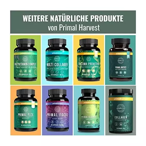 Primal Harvest Collagen Pulver – Bioaktives Hydrolysat aus Weidehaltung, geschmacksneutral & gut löslich, 5 image